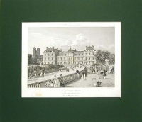 Vues de Paris Palais du Senat Гравюра (первая половина XIX века), Франция артикул 5039b.