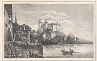 Замок Грансон Офорт (середина XIX века), Швейцария артикул 5061b.