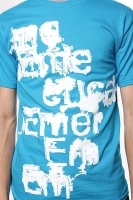 Футболка Emerica Erosion Discharge Print Turquoise артикул 4996b.
